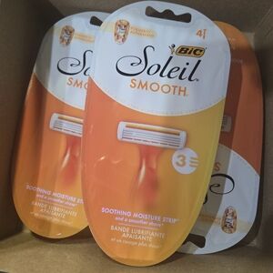 3 - 3-pack BIC Soleil Smooth Women's Razor - Orange